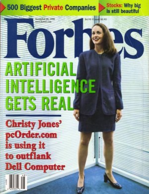 FORBES MAGAZINE 11/30/1998 "Artificial Intelligence Gets Real" issue