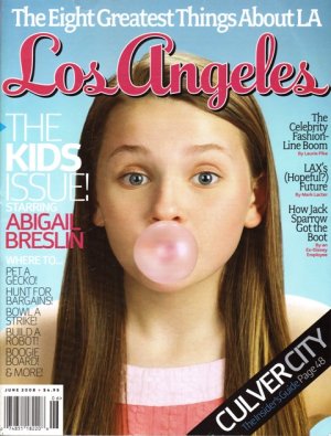 Los Angeles Magazine-Abigail Breslin Cover 06/2008 issue