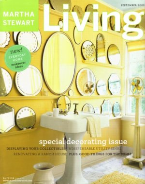 Martha Stewart Living Magazine-September 2003 issue