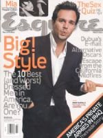 Esquire Magazine-Mark Ruffalo Cover  03/2004 issue