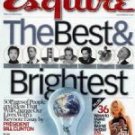 Esquire Magazine-Best & Brightest cover 12/2002 issue