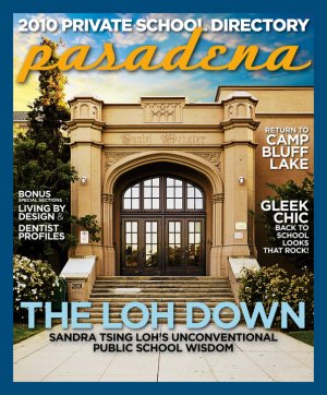 Pasadena Magazine-2010 Private School Directory-August 2010 issue