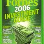 FORBES MAGAZINE 12/12/2005"2006 Investment Guide" issue