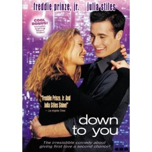 Down to You DvD starring Freddie Prinze Jr & Julia Stiles