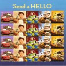 Disney Pixar Animation Sheet 20 USA Postage Stamps