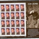 USA James Cagney 33 cents stamp sheet (20 stamps)