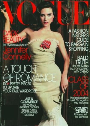 Vogue Magazine-Jennifer Connelly Cover 11/2004