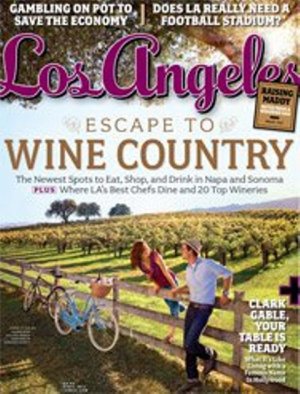 Los Angeles Magazine-Escape to Wine Country Cover 04/2011