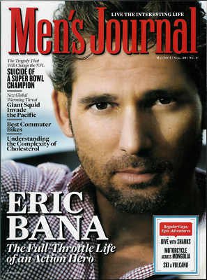 Men's Journal Magazine-Eric Bana Cover 05/2011 issue