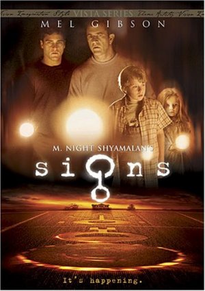 Signs - DvD starring Mel Gibson, Joaquin Phoenix