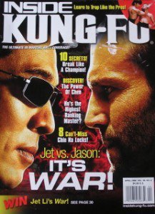 KUNG FU MAGAZINE "Jet Lee/Jason Stratham"cover 04/2008