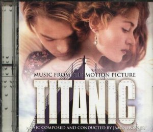 TITANIC Soundtrack CD featuring Celine Dion - Mint