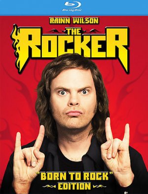 THE ROCKER [BLU-RAY & Digital Copy] starring Rain Wilson