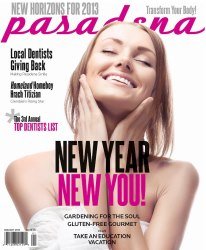 Pasadena Magazine-New Year New You- 01/2013 issue