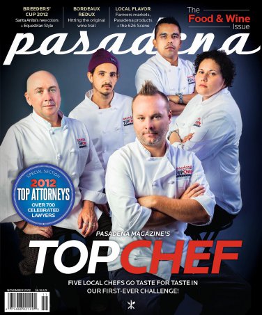 Pasadena Magazine - Top Chef- 11/2012 issue