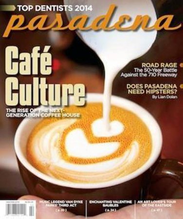 Pasadena Magazine - Cafe Culture 01/02-2012 issue