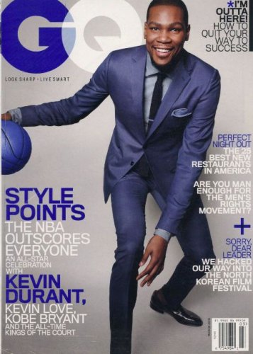 GQ Magazine - Kevin Durant Cover 03/2015