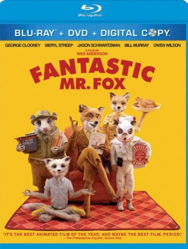 The Fantastic Mr. Fox (Blu-ray, 3-Disc Set)