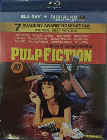 Pulp Fiction-(Blu-ray Disc+Digital HD) John Travolta