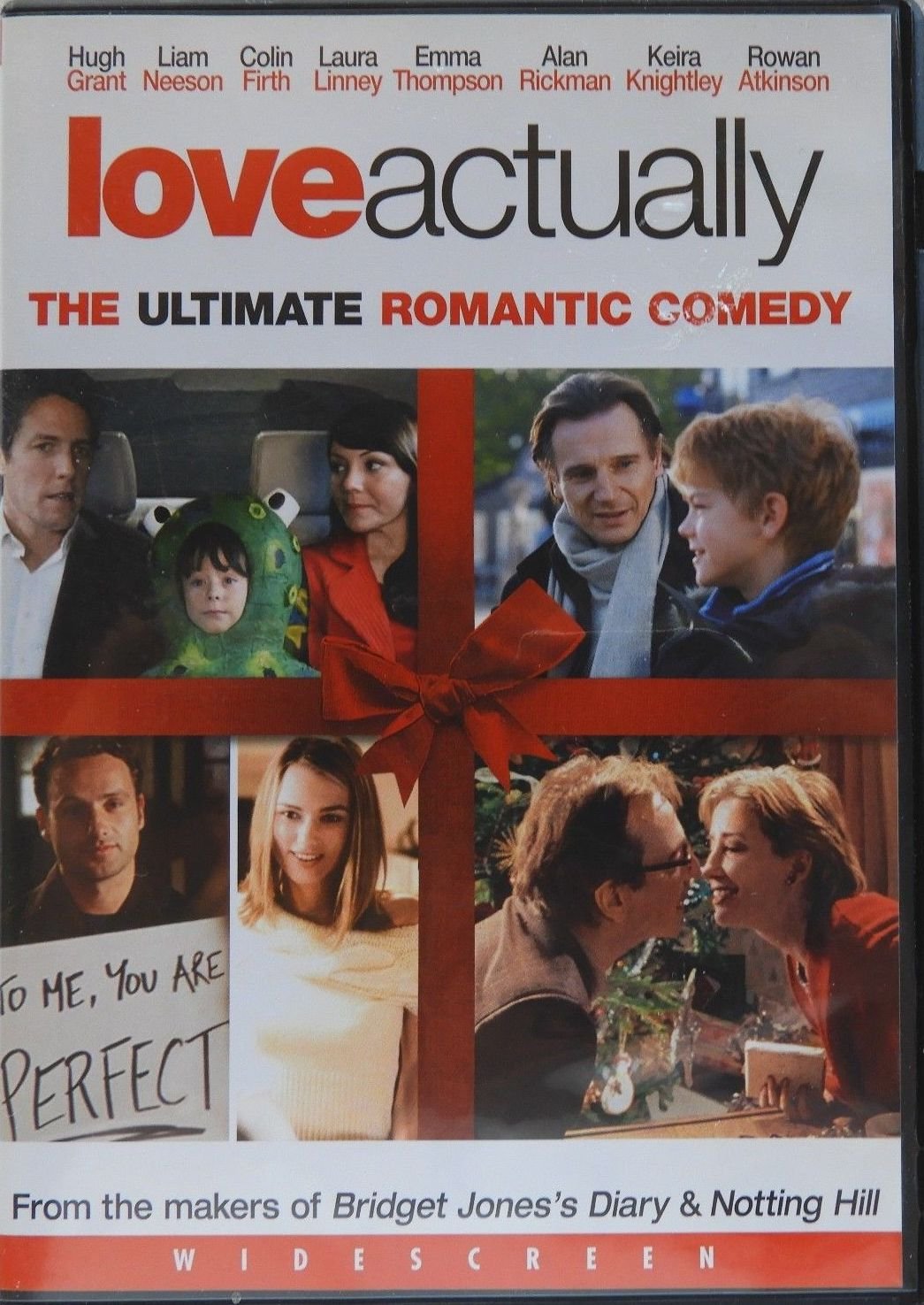 Love Actually Dvd Starring Hugh Grant Liam Neeson Keira Knightley