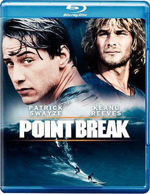 Point Break (Blu-ray) starring Keanu Reeves & Patrick Swayze