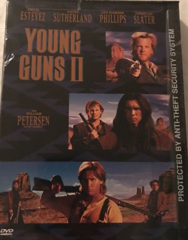 Young Guns II DvD - Kiefer Sutherland, Lou Diamond Philips, Emilio Estevez,