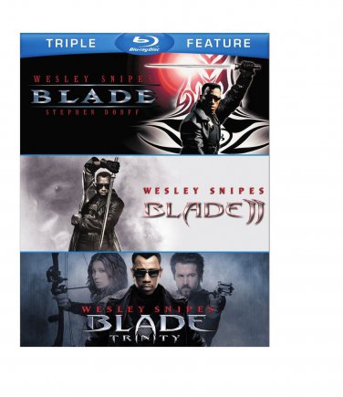 Blade Trilogy (Bluray) starring Wesley Snipes, Ryan Reynolds,  Kris Kristofferson