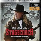 Stagecoach:The Texas Jack Story 4K Ultra HDBlu-ray Sealed New w/Slipcover