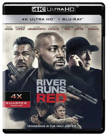 RIVER RUNS RED-4K Ultra HD Blu-ray starring Taye Diggs & Luke Hemsworth
