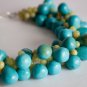 Blue and Green Turquoise Necklace