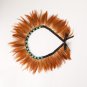 Feather Necklace with Turquoise Detail