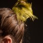 Green Feather Bun Wrap