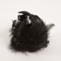 Black Feather Bun Wrap