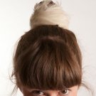 White Feather Bun Wrap