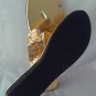 Sequin Thong Sandals Flips Flops Gold