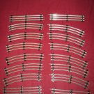 American Flyer NO RUST 16 Straight/Curve Track~O Gauge~