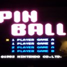 Pinball Nintendo NES Cart Only + Bonus Game WORKS EUC