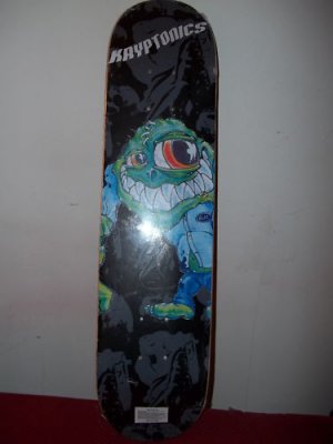 Kryptonics "Bill" Skateboard w Black Griptape NIP