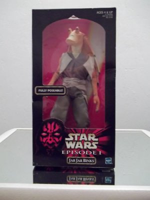 Star Wars Episode 1 ~ Jar Jar Binks 12" Figure ~ MIB ~