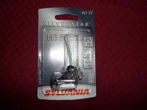 Sylvania Silver Star H3 ST Headlights One ~ NIP ~