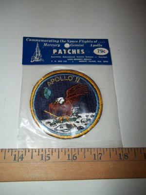Vintage Apollo 11 "The Eagle Has Landed" Moon Patch MIP