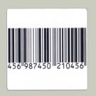 1000 EAS TAGGING RF BARCODE LABELS TAGS 40X40 8.2 MHz