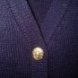 Navy Button-down Sweater Vest