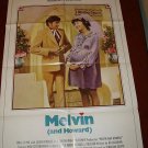MELVIN AND HOWARD Paul Le Mat Jason Robards Poster Orig