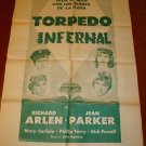 TORPEDO BOAT Richard Arlen Jean Parker Poster Original!