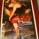 UNTIL SEPTEMBER Original POSTER KAREN ALLEN Hot! Paris!