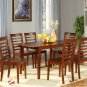 Picasso 5-PC Rectangular Dinette Dining Table Set-32"x 60" with 12"extension leaf.  SKU: PS5-MAH
