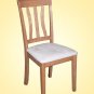 7-PC Easton Oval Dining Single Pedestal Table and 6 chairs in OAK color.   SKU: ET7-OAK-W