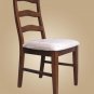 7-Pc Rectangular Dining Set Table & 6 Chairs Set- 42&acirc;��X72&acirc;��- in Espresso & Cinnamon SKU: H7-BRN-W