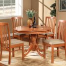 Hartland Dinette Kitchen Table 42" diameter Round Table. Light Cherry Finish. SKU:HL-T-CH20